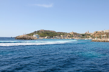 Naklejka premium Malta seascape