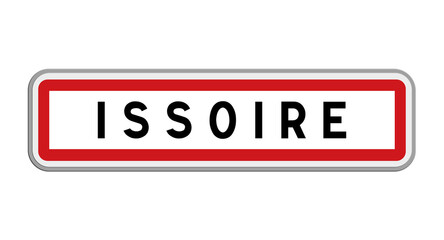 Panneau d’Issoire, Puy-de-Dôme, Auvergne-Rhône-Alpes