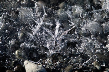 ice crystal, frozen