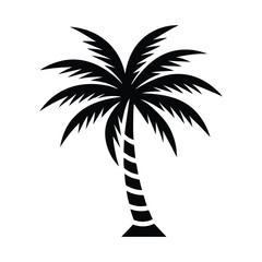Palm Tree Silhouette – Iconic Symbol of Tropical Bliss