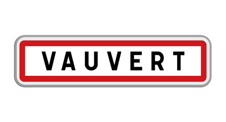 Panneau de Vauvert, Gard, Occitanie