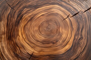 Fototapeta premium Detailed close-up of natural wood grain patterns