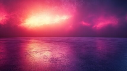 Fototapeta premium Dark Violet Studio Background Banner with Smooth Gradient Elegant Backdrop for Modern Design and Display