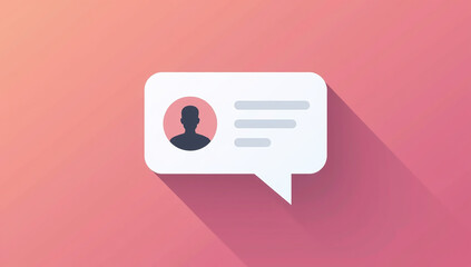 notification icon follower new message button social media ui apps phones vector illustration