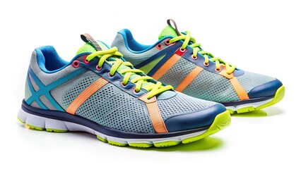 sport shoes isolated on white  background