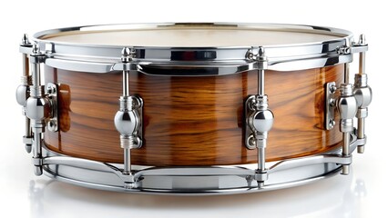 Obraz premium snare drum isolated on white background