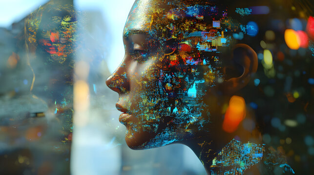 A mind-reading AI that generates real-time visual representations of thoughts and ideas, creating interactive digital art from cognitive processes.