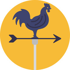 French Identity – Depicts the rooster, a traditional emblem of French culture.