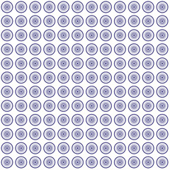 seamless pattern with blue circles