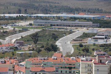 Castelo Branco, Beira Baixa, Portugal, April 4, 2022, Views from Castelo Branco