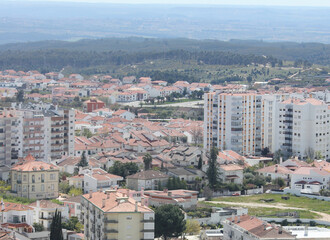 Castelo Branco, Beira Baixa, Portugal, April 4, 2022, Views from Castelo Branco