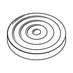 Fototapeta premium Draughts or checkers game pieces vector