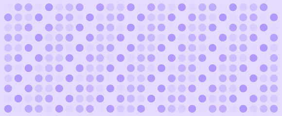 Abstract purple dots pattern background in a flat design style