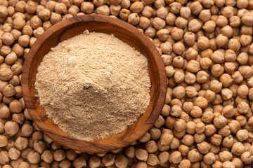 High quality chickpea flour - Cicer arietinum.