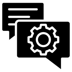 Communication Tools Icon Element For Design
