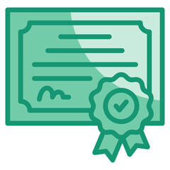 Certification Icon Element For Design