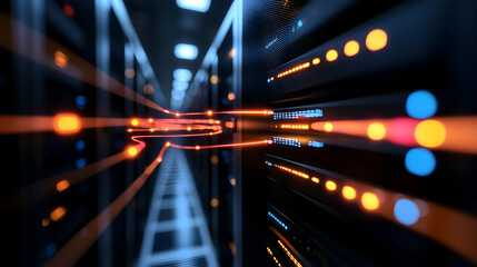 Abstract Data Flow in a Modern Server Room