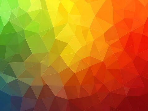 A colorful geometric polygon abstract background gradient illustration design