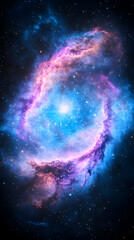 Fototapeta premium Cosmic Nebula Stellar Birth in Space