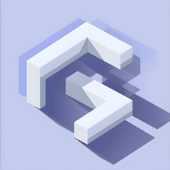 Minimal Geometric Abstract Art: 3D Design and Visual Creativity in Modern Illustration