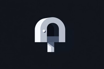 Abstract Letter Q Design with Modern Typography and Minimalist Style for Creative Projects