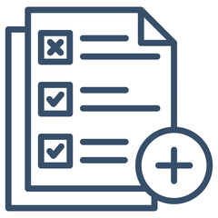 Obraz premium Grading Icon Element For Design