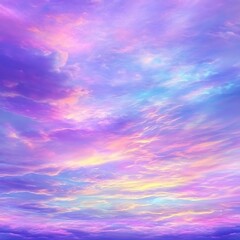 Obraz premium Pastel Sky Cloudscape.