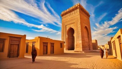 mosque in morocco
