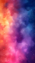 Fototapeta premium Colorful Abstract Space Nebula Background