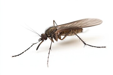 Fototapeta premium Gnat isolated on white background