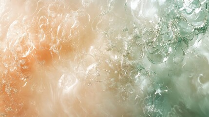 Fototapeta premium Abstract colorful art piece with a textured and layered appearance