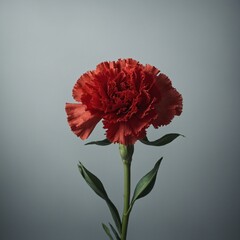 red carnation flower