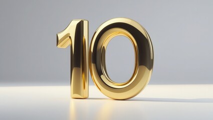 3d golden number 10
