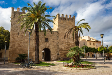 Porta de Mallorca in Alcudia, Mallorca, Spain