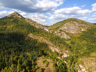 Amazing Autumn Landscape of Greben Mountain, Bulgaria