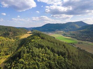 Amazing Autumn Landscape of Greben Mountain, Bulgaria