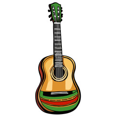 Cinco de Mayo Festival &ndash; Vibrant Mexican Holiday Celebration with Traditional Music, Tacos, Margaritas, Sombreros, Pinatas, Maracas, Flags, and Party Decorations Vector Stock Images