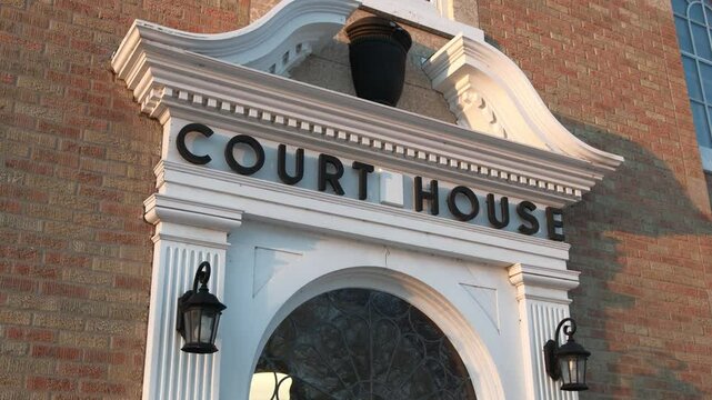 Historic Courthouse in Estevan, Saskatchewan