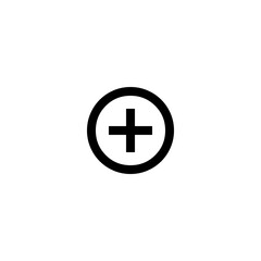 Simple Circular Add Symbol