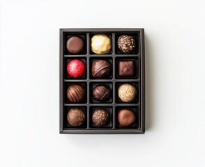 Elegant Chocolate Gift Box with Assorted Delights