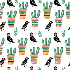 Fototapeta premium Cinco de Mayo Patterns – Colorful Mexican Holiday Seamless Designs with Sombreros, Guitars, Margaritas, Cacti, and Festive Party Elements