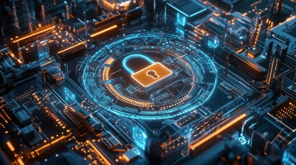 Interfaz digital de seguridad cibernética
