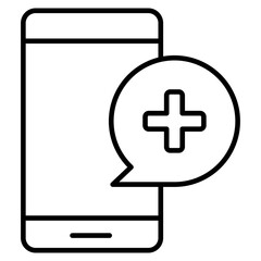 Mobile Healthcare icon