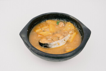 Sancocho soup typical Colombian food
