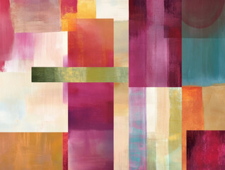 Geometric background, generative AI