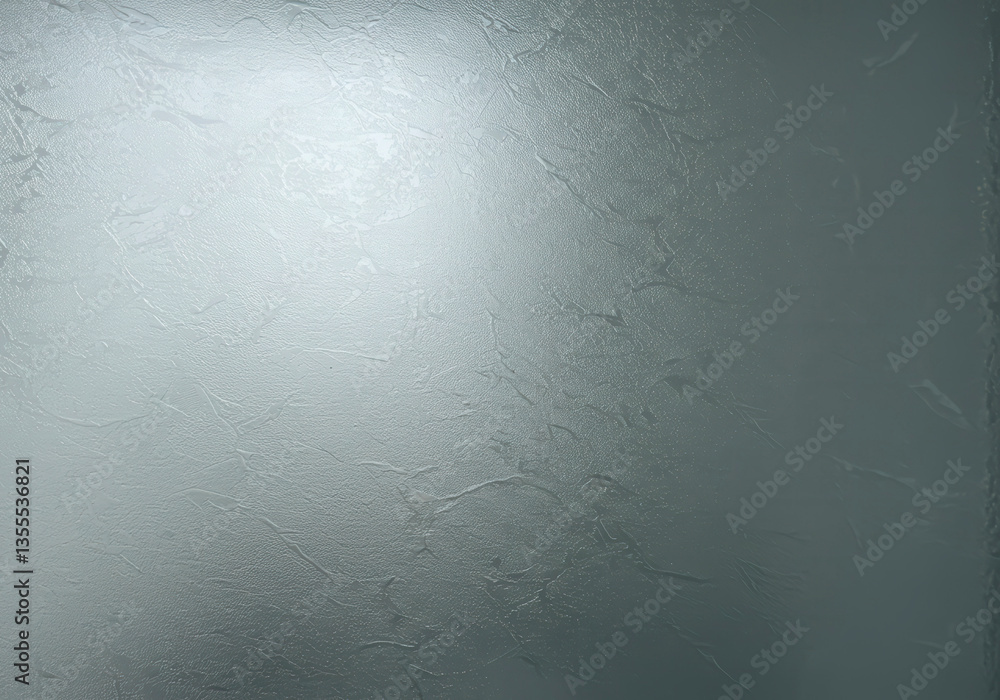 Aufkleber frosted glass surface with soft shadows and subtle reflections for a modern backdrop