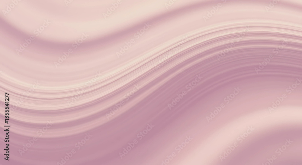 Poster abstract light pink wavy background with soft gradient