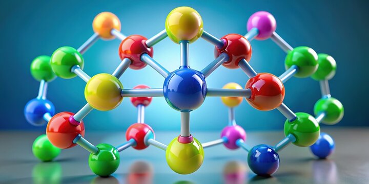Silicon Tetrachloride Chemical Structure 3D Model