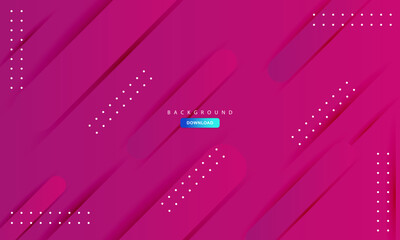 Dynamic magenta and pink gradient background with diagonal 3D rounded shapes