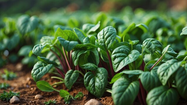 Ceylon spinach cultivation in agriculture